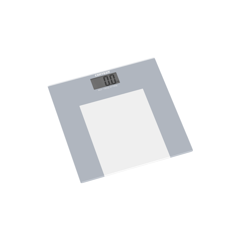 Certeza GS807 - Digital Body Weight Glass Scale - Weight Machine - Bathroom scale (White)