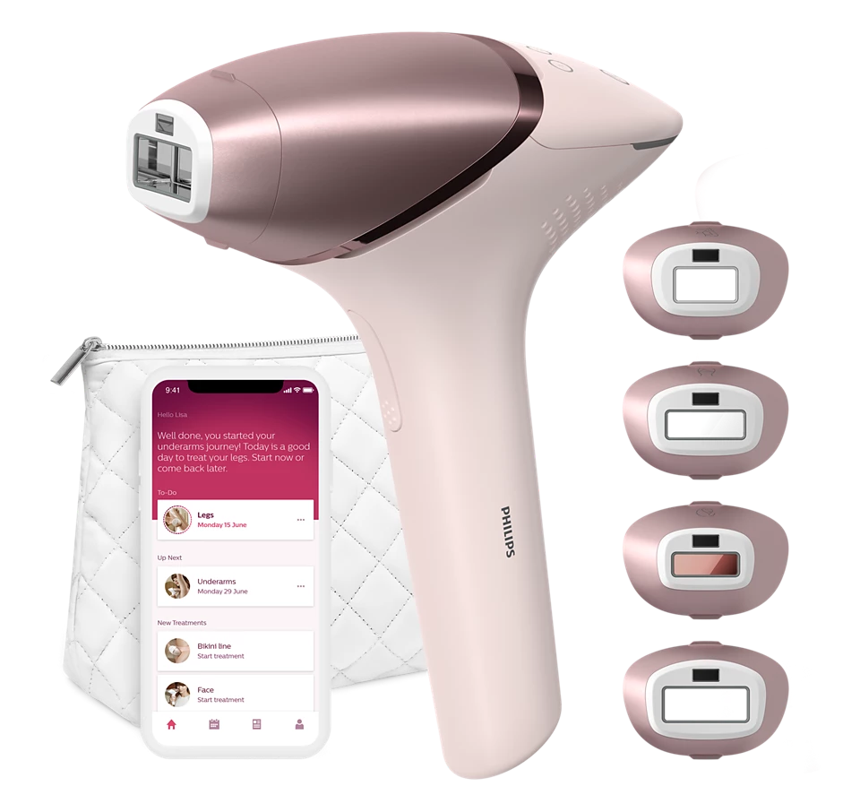 Philips Lumea IPL 9000 Series Hair removal device with SenseIQ BRI958/60