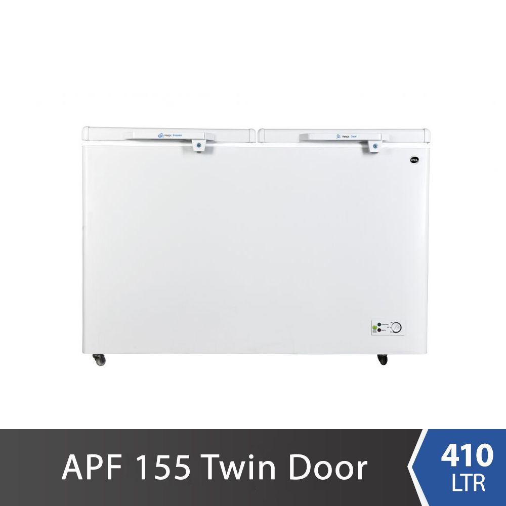 PEL Arctic Pro Freeze 155 Deep Freezer - Twin Door 155APF
