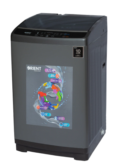 ORIENT Twister 1050 9 Kg Metallic grey Washing Machine