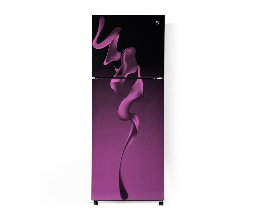 Pel Refrigerator PRL-6360 Glass Door Purple Blaze