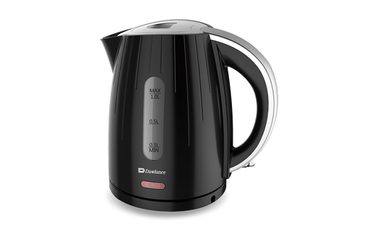 Dawlance Electric Kettle - DWEK-7100- 1 Liter Plastic Body - Black