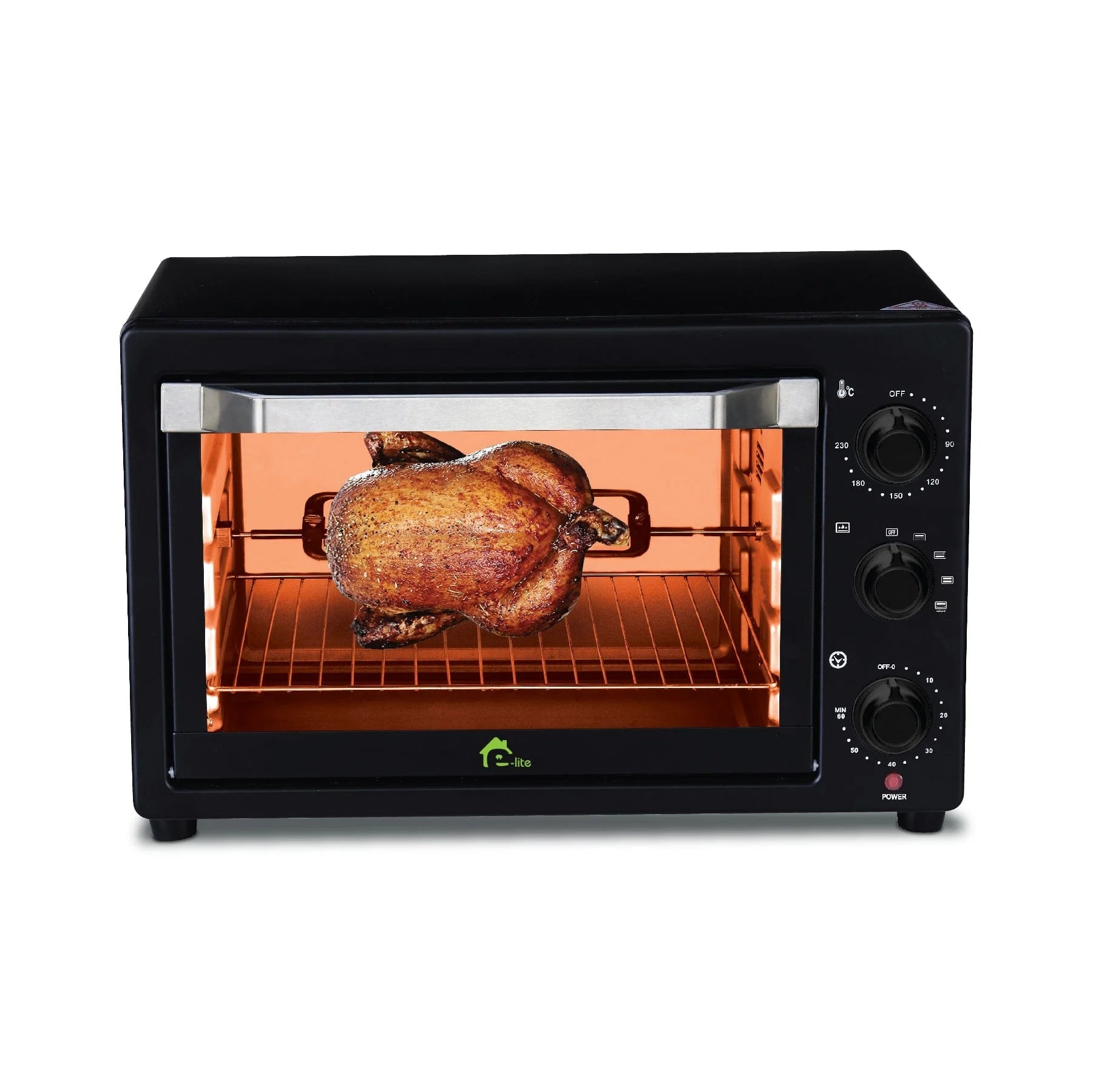 Elite Oven Toaster 22 LTR Black ETO221R