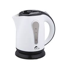 E-Lite Electric Cordless Tea Kettle 1 Litre EWK-001 White