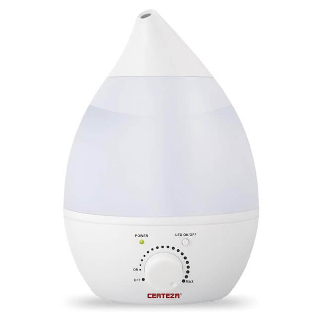 HF 507 - Ultrasonic Air Humidifier - Humidifier for Room - White