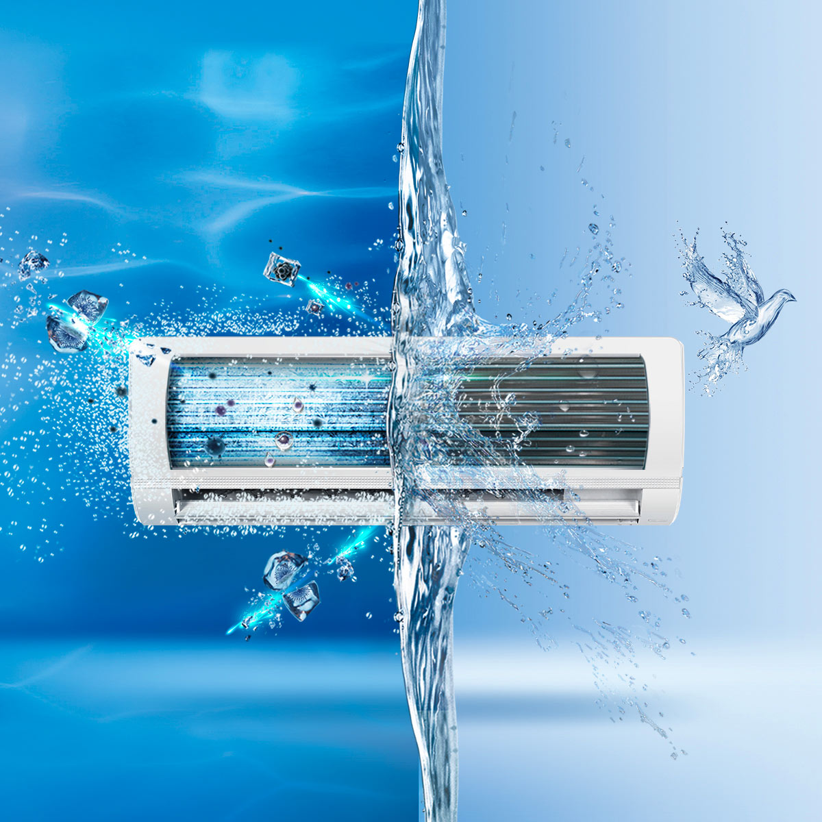 Haier Triple Inverter HSU-19HFCS/023WDC(W)