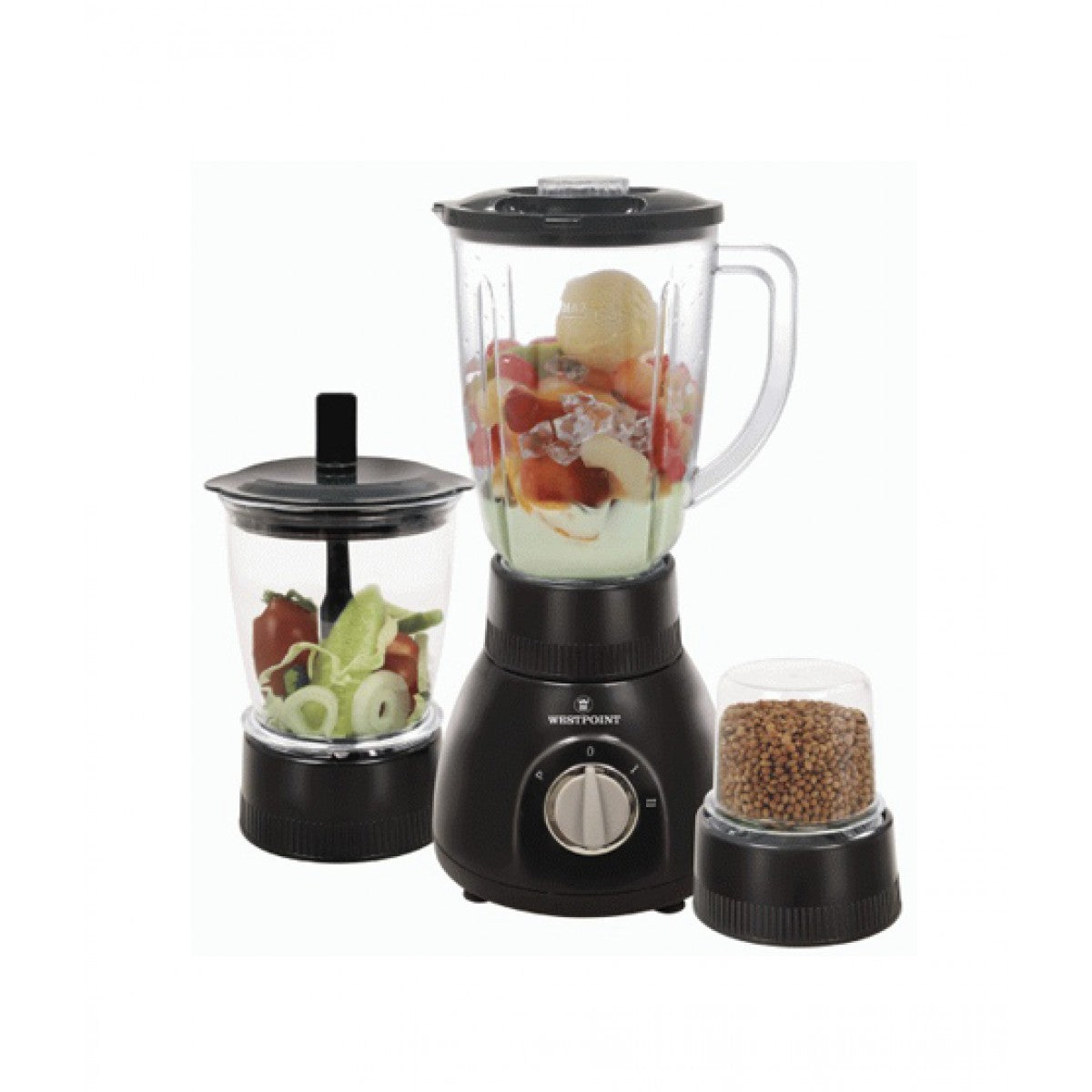 Westpoint Blender Dry & Chopper Mill 3-in-1 WF-314