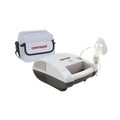 Certeza NB607 - Nebulizer Compressor System With Premium Bag - Nebulizer machine -White & Brown