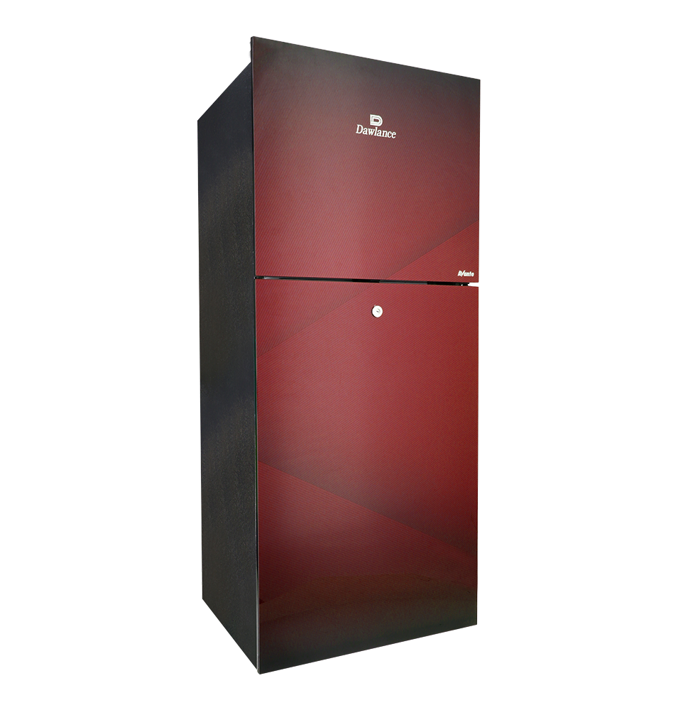 9140WB Avante Pearl Red Double Door Refrigerator