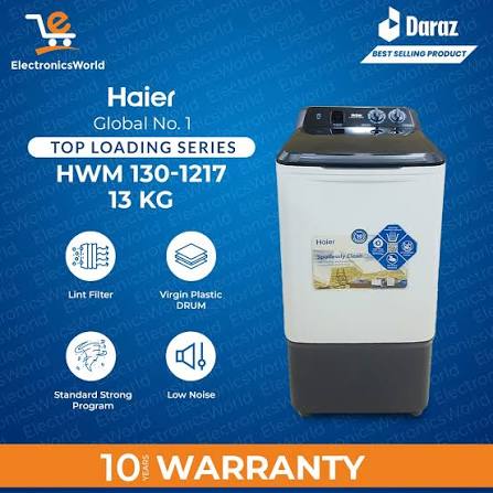 Haier Washing Machine HWM 130-1217