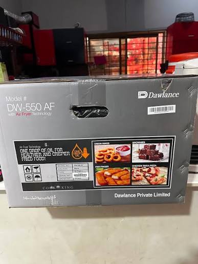 MWO DW-550 AF AIR FRYER BLACK Air Fryer Microwave Oven