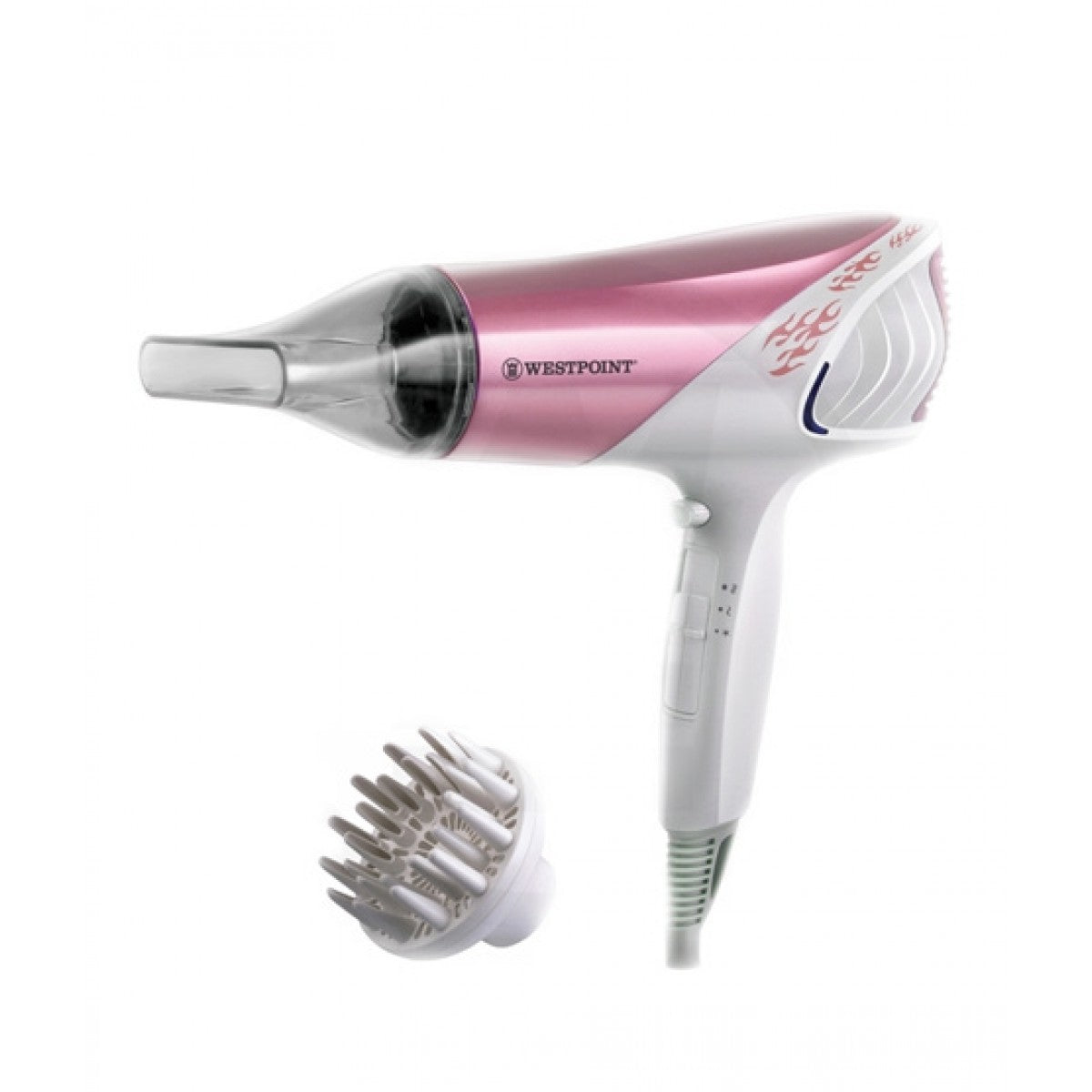 Westpoint Hair Dryer with Diffuser WF-6280